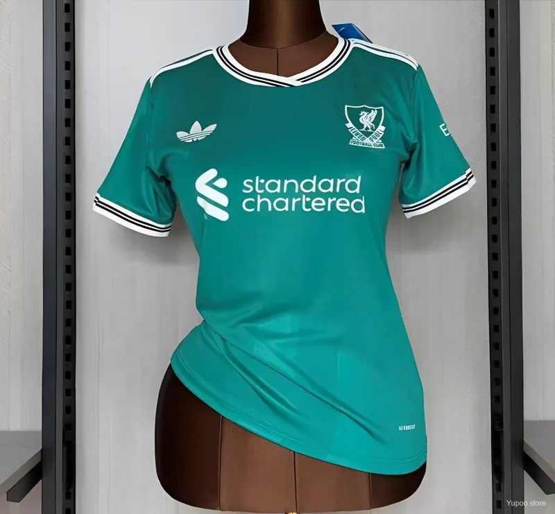 Camiseta Liverpool 2025/26 TERCERA MANGA CORTA VERSION FAN